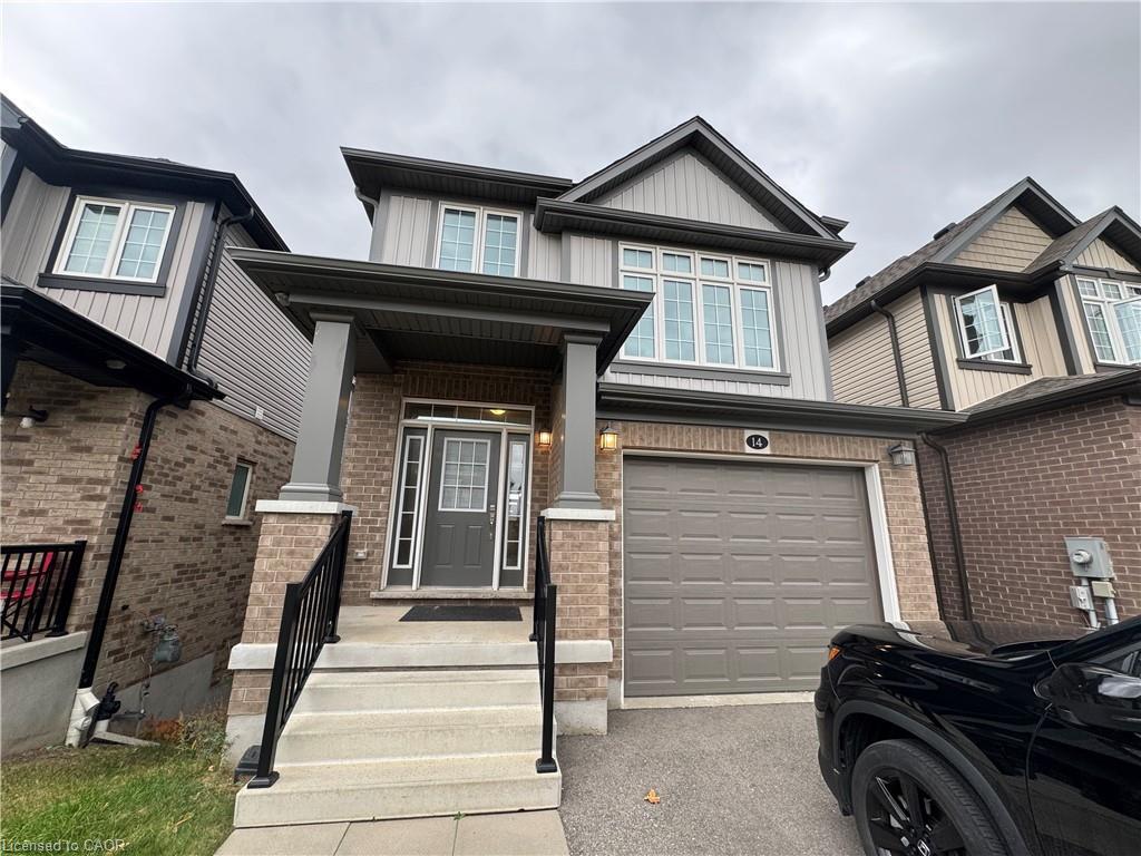 Upper Level-14 Sportsman Hill Street, Kitchener, ON - Outdoor With Facade