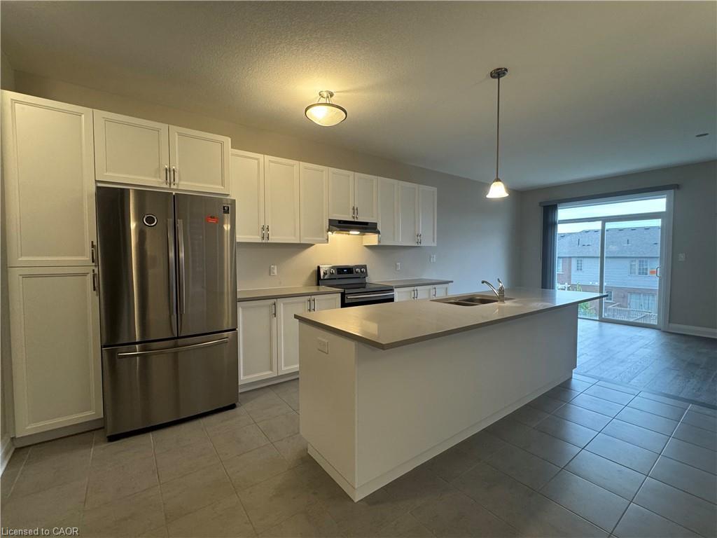 Upper Level-14 Sportsman Hill Street, Kitchener, ON - Indoor Photo Showing Kitchen With Stainless Steel Kitchen With Double Sink