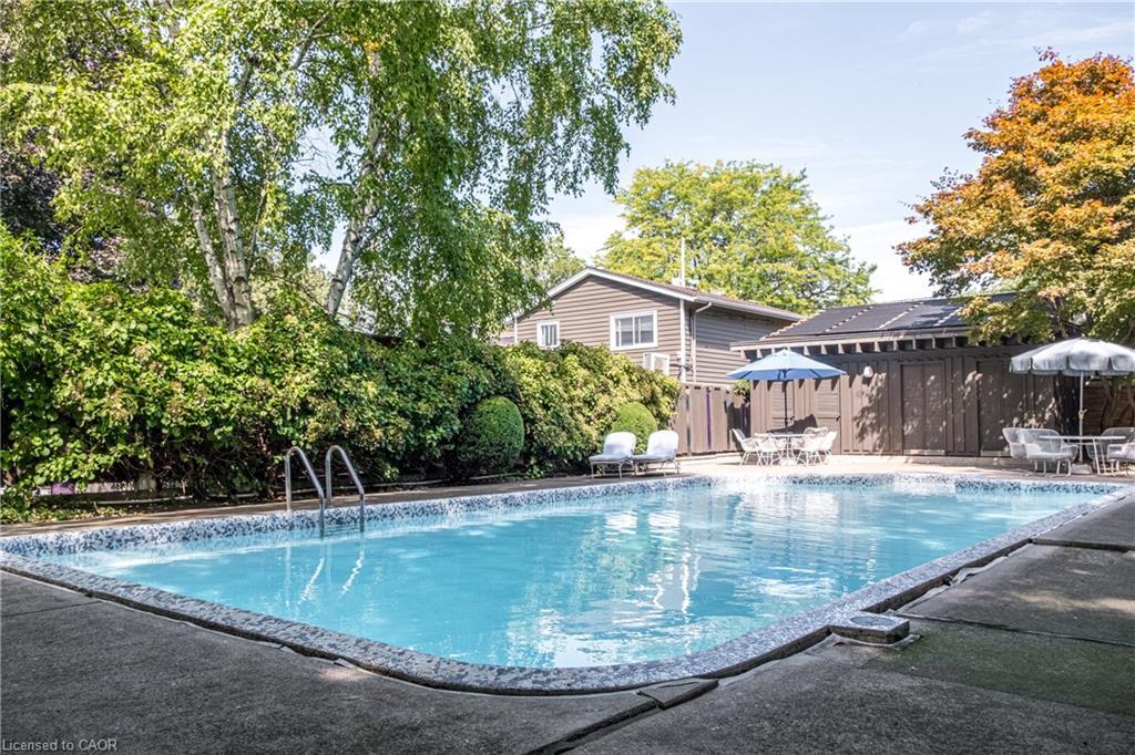 6 Freeland Court, Hamilton, ON - Outdoor With In Ground Pool