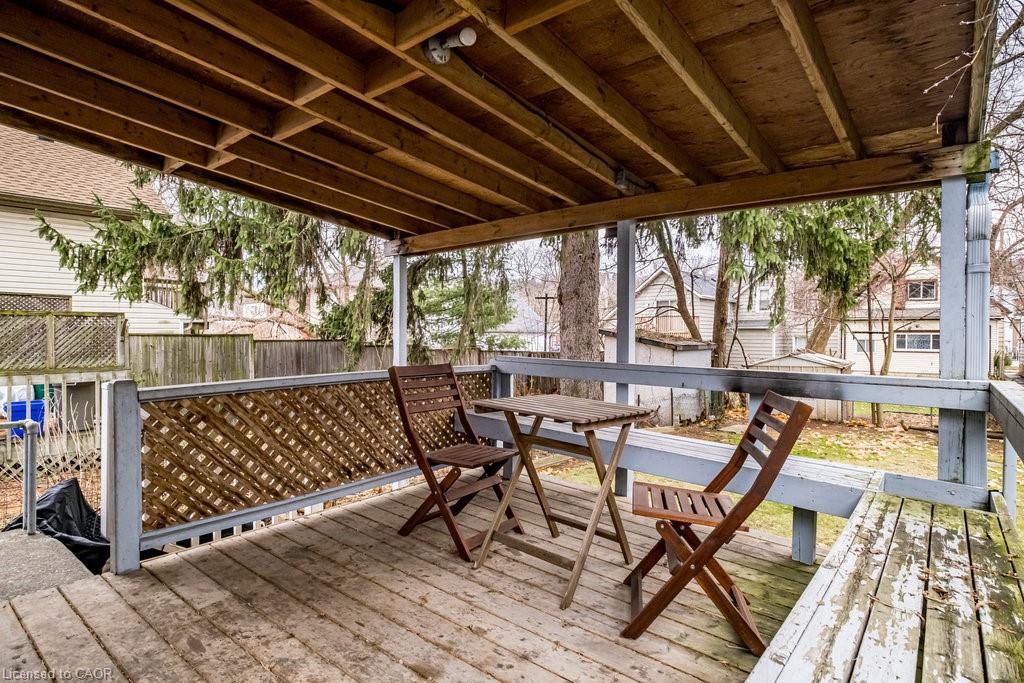 109 Royal Avenue, Hamilton, ON - Outdoor With Deck Patio Veranda With Exterior