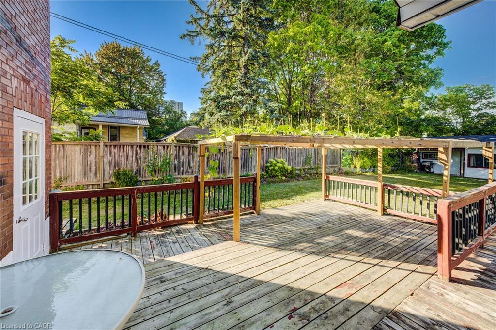 44 Walter Street, Kitchener, ON - Outdoor With Deck Patio Veranda With Exterior