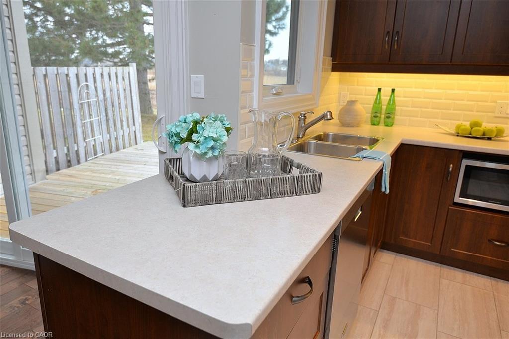 41 Sister Kern Terrace, Hamilton, ON - Indoor Photo Showing Kitchen With Double Sink