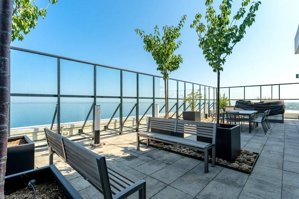 1402-385 Winston Road, Grimsby, ON - Outdoor With Deck Patio Veranda