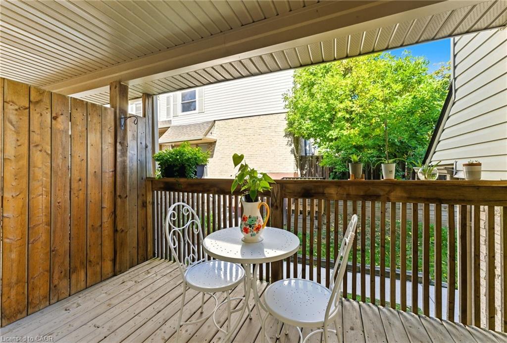 6-1300 Upper Ottawa Street, Hamilton, ON - Outdoor With Deck Patio Veranda With Exterior