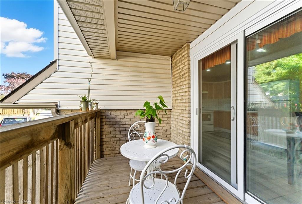 6-1300 Upper Ottawa Street, Hamilton, ON - Outdoor With Deck Patio Veranda With Exterior