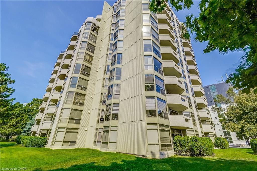 906-1237 North Shore Boulevard E, Burlington, ON - Outdoor With Balcony With Facade