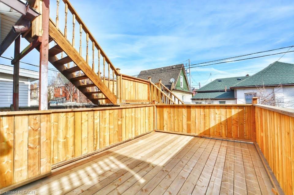 Main-21 Fife Street, Hamilton, ON - Outdoor With Deck Patio Veranda