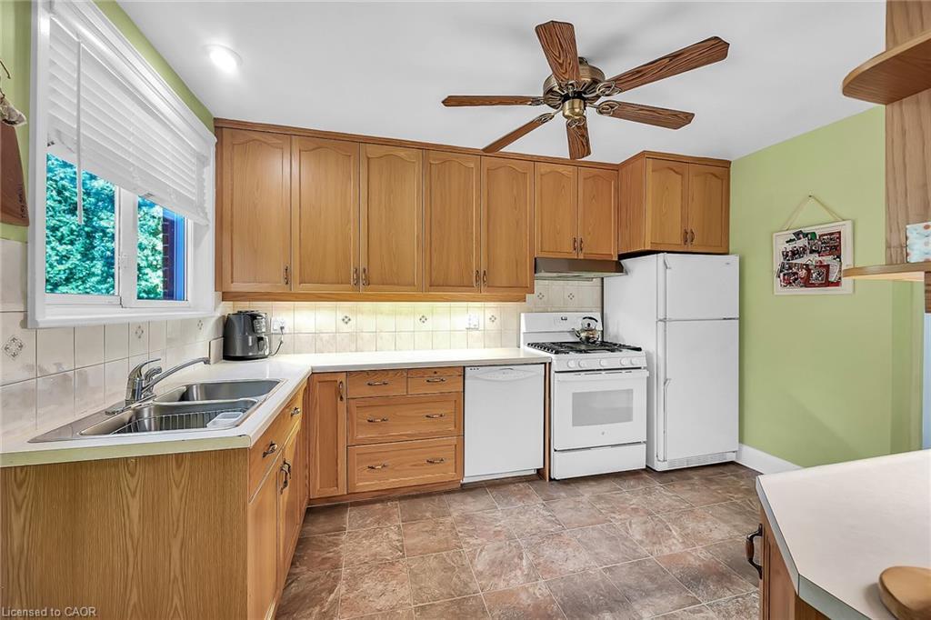 274 Ottawa Street S, Hamilton, ON - Indoor Photo Showing Kitchen With Double Sink