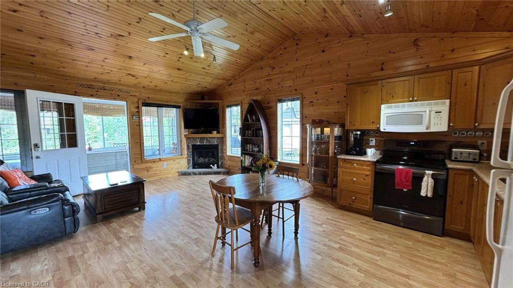 52 Madawaska Trail, Wasaga Beach, ON - Indoor With Fireplace