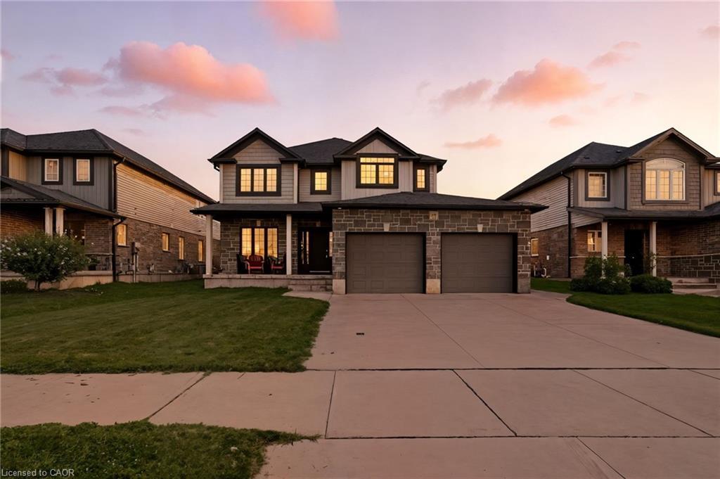 97 Forbes Crescent, Listowel, ON - Outdoor With Deck Patio Veranda With Facade