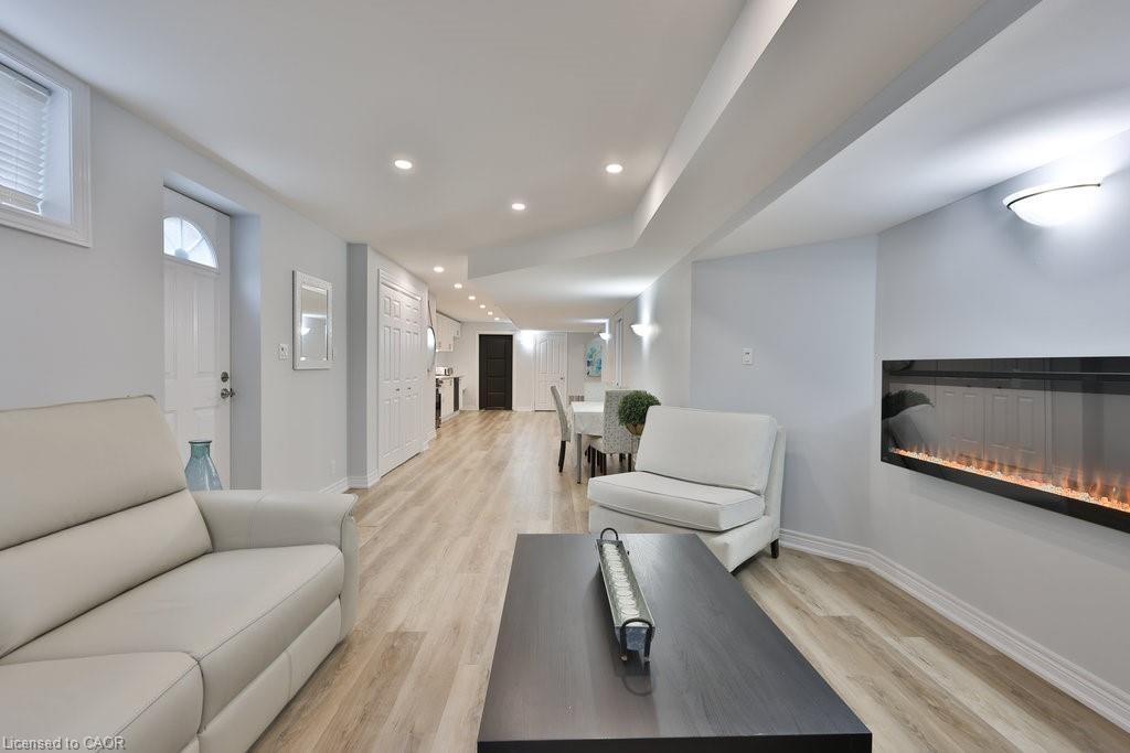 2304 Sovereign Street, Oakville, ON - Indoor Photo Showing Living Room With Fireplace