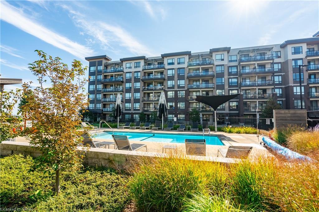 310-10 Esplanade Lane, Grimsby, ON - Outdoor With In Ground Pool