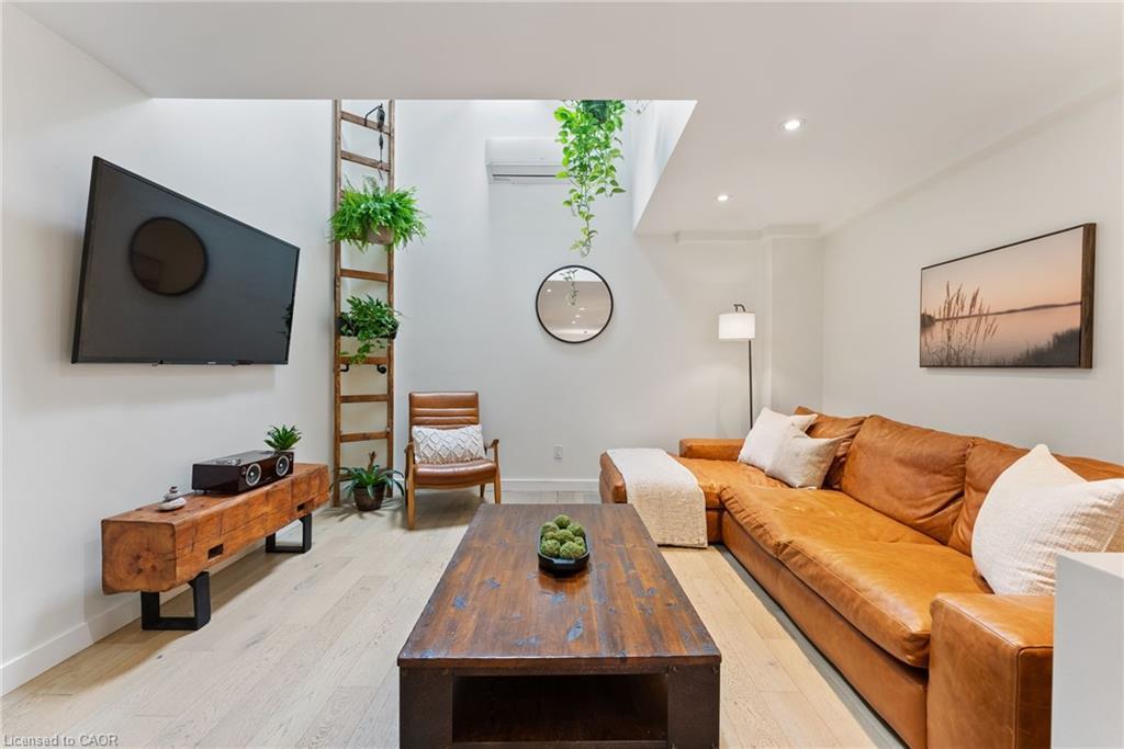2-23 Macaulay Street W, Hamilton, ON - Indoor Photo Showing Living Room