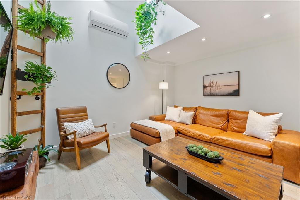 2-23 Macaulay Street W, Hamilton, ON - Indoor Photo Showing Living Room