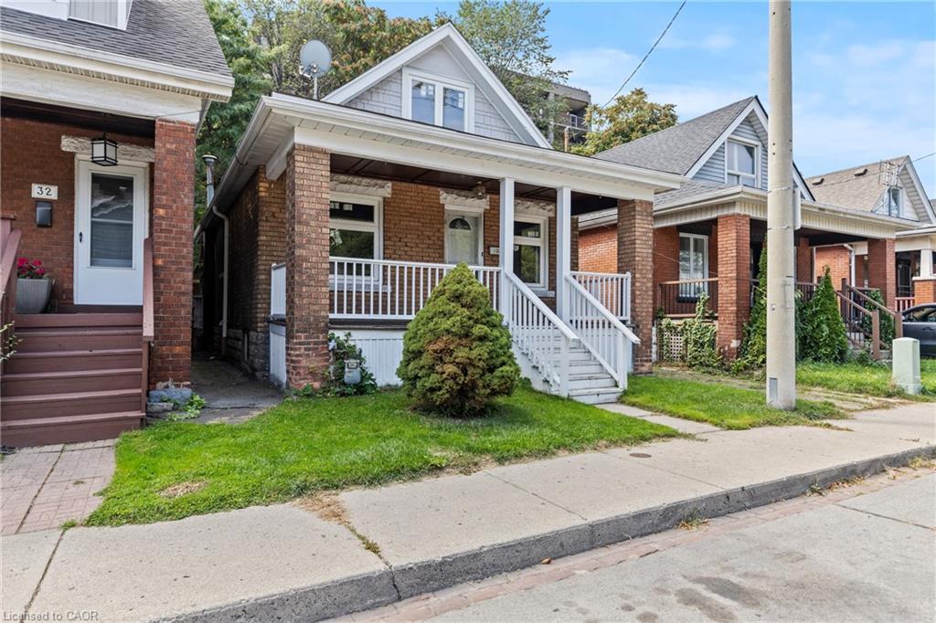 30 Webber Avenue, Hamilton, ON - Outdoor With Deck Patio Veranda With Facade
