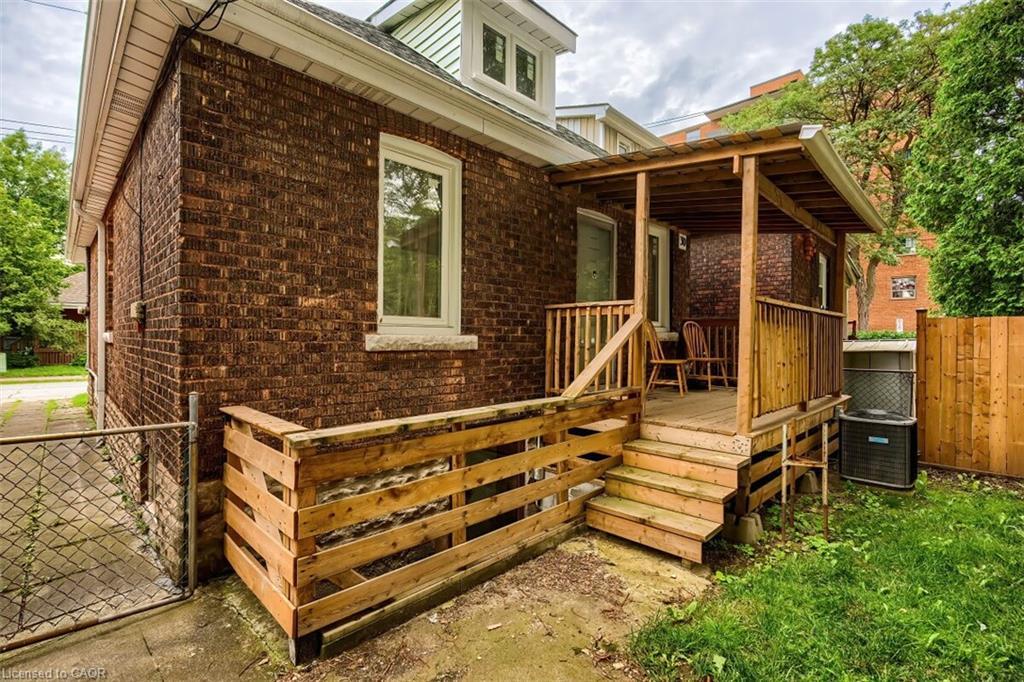 30 Webber Avenue, Hamilton, ON - Outdoor With Deck Patio Veranda With Exterior