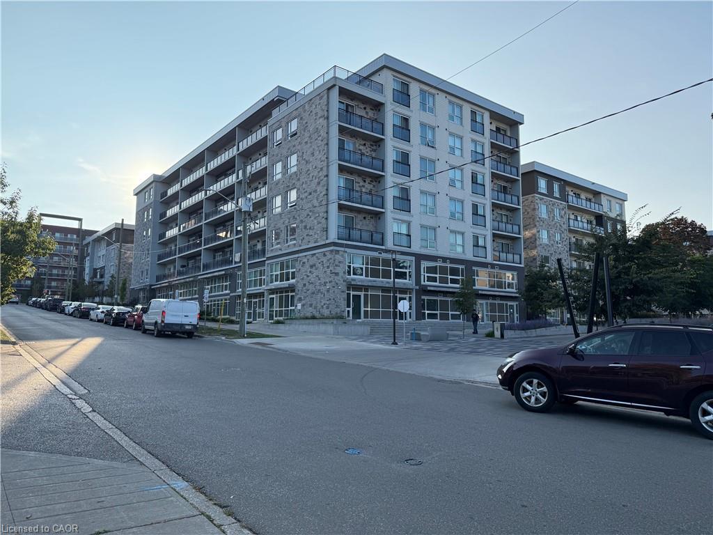 B506-275 Larch Street, Waterloo, ON - Outdoor With Balcony