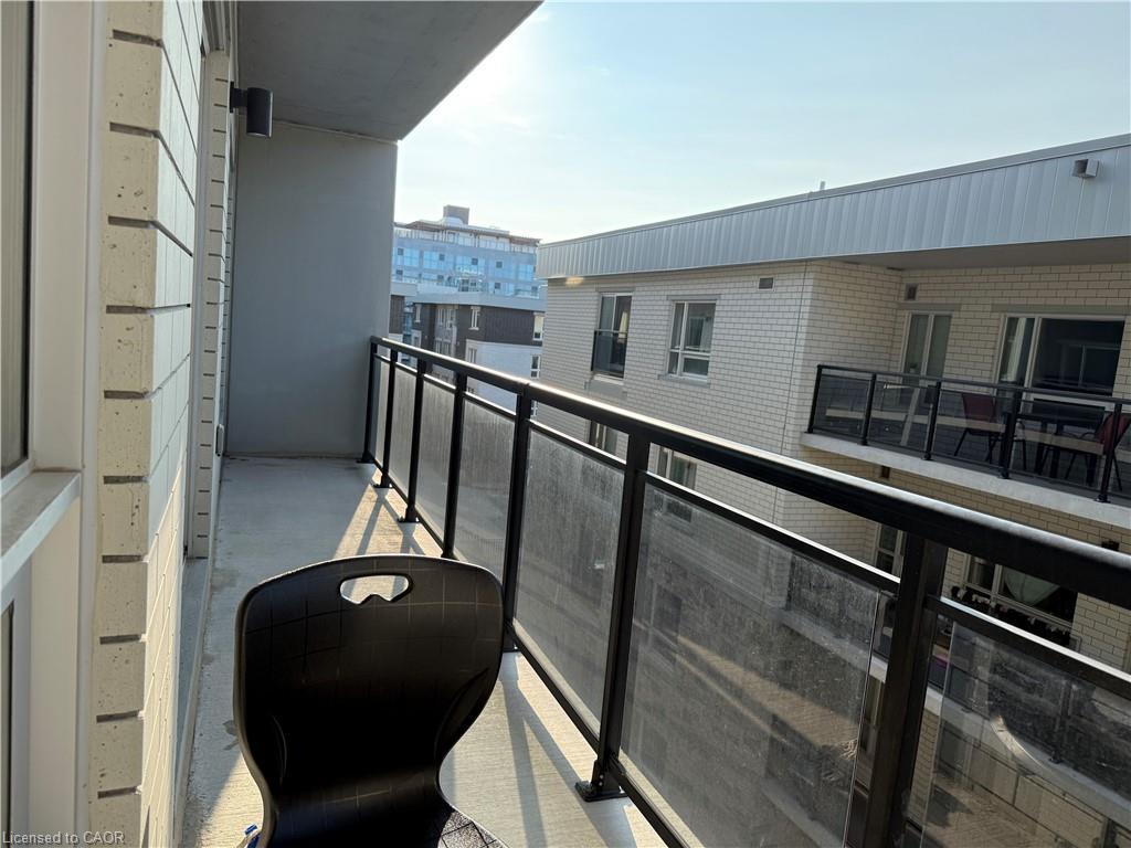 B506-275 Larch Street, Waterloo, ON - Outdoor With Balcony With Exterior