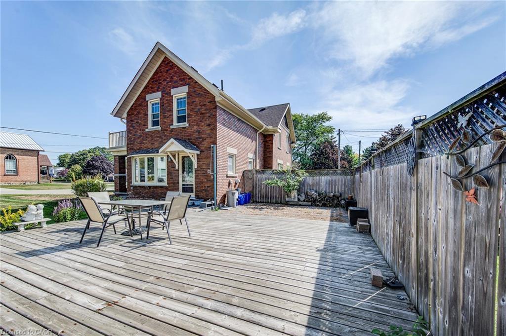 56 Albert Street E, Plattsville, ON - Outdoor With Deck Patio Veranda