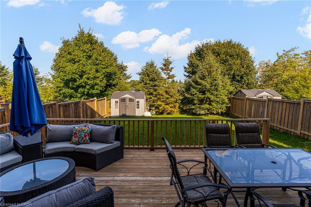 91 Taylor Drive, Grand Valley, ON - Outdoor With Deck Patio Veranda