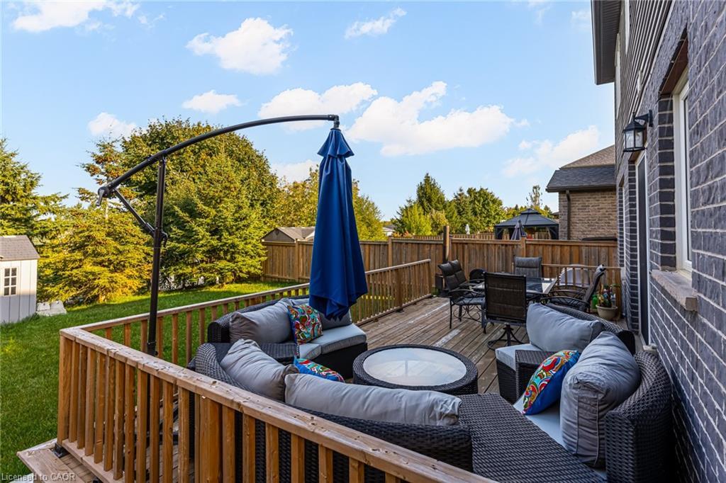 91 Taylor Drive, Grand Valley, ON - Outdoor With Deck Patio Veranda With Exterior
