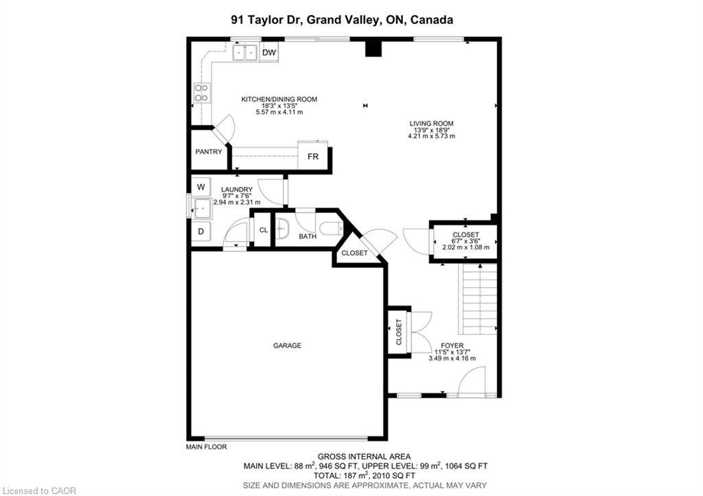 91 Taylor Drive, Grand Valley, ON - Other