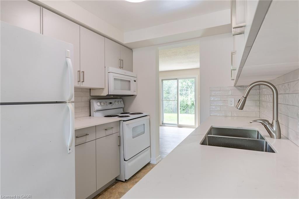 55-40 Imperial Road N, Guelph, ON - Indoor Photo Showing Kitchen With Double Sink