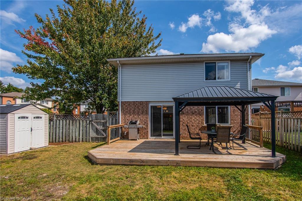 271 Newbury Drive, Kitchener, ON - Outdoor With Deck Patio Veranda