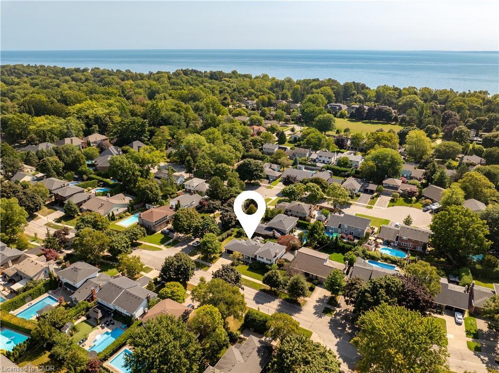4190 Spruce Avenue, Burlington, ON - Outdoor With Body Of Water With View
