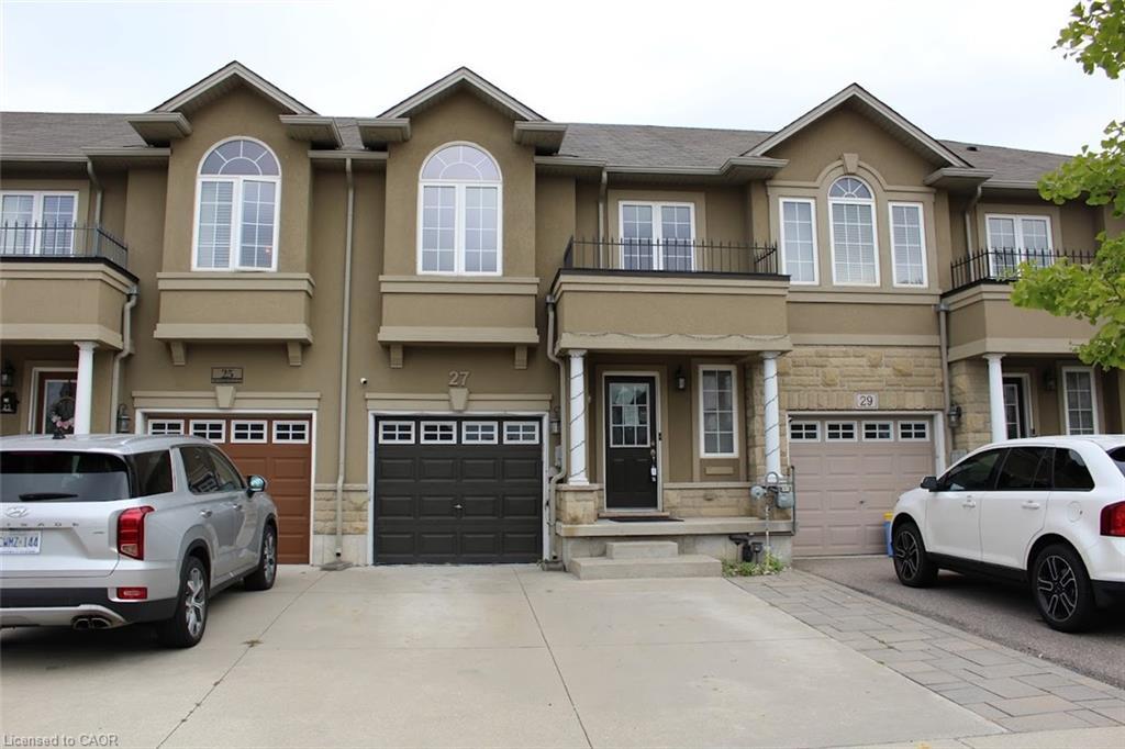 27 Waterbridge Street, Stoney Creek, ON - Outdoor With Facade