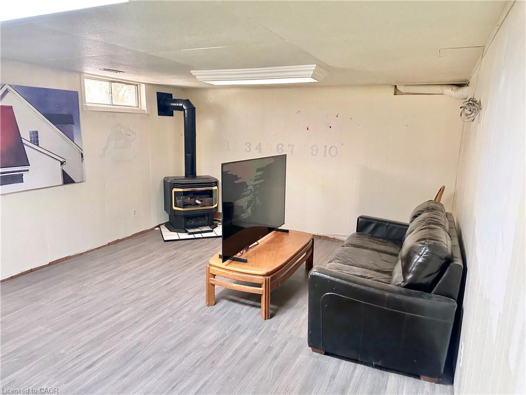 8 Howard Street, Simcoe, ON - Indoor With Fireplace