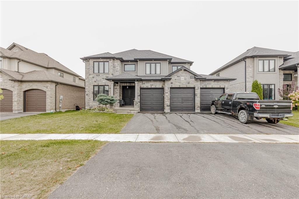 263 Wedgewood Drive, Woodstock, ON - Outdoor With Facade