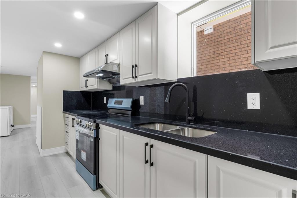 1965 Brampton Street, Hamilton, ON - Indoor Photo Showing Kitchen With Double Sink