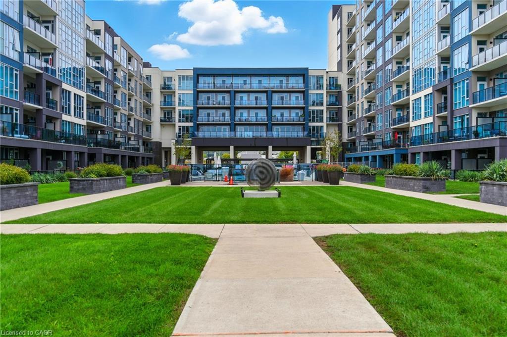 803-16 Concord Place, Grimsby, ON - Outdoor With Balcony With Facade