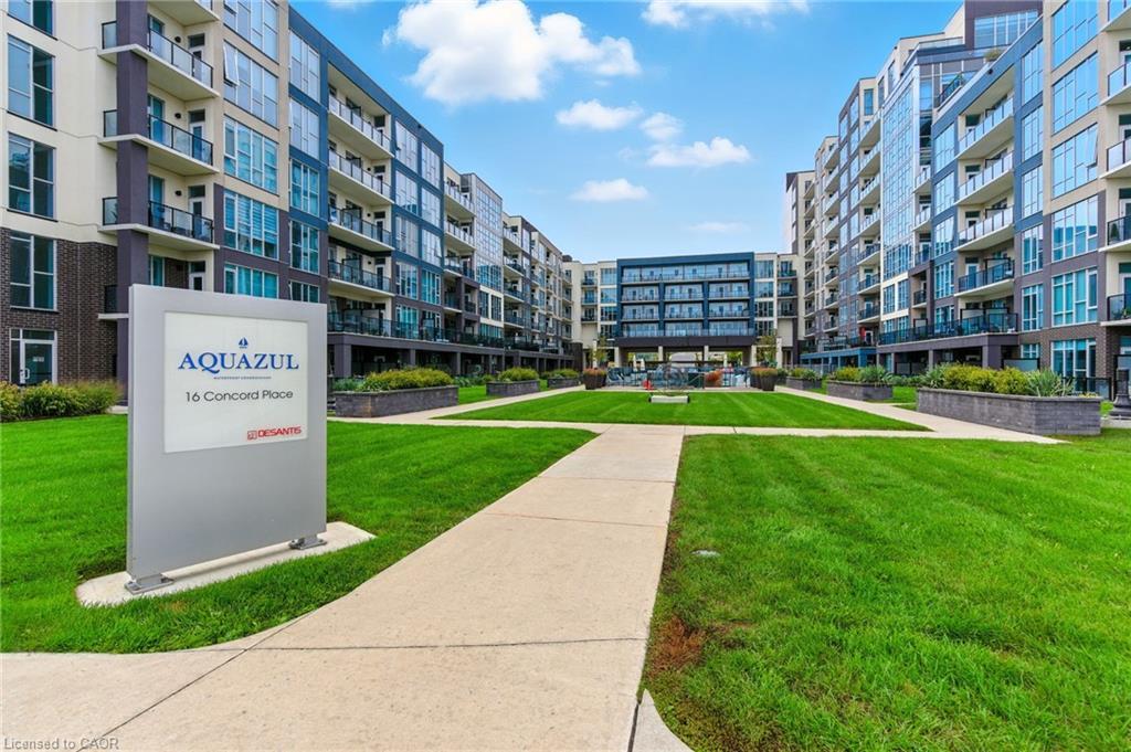 803-16 Concord Place, Grimsby, ON - Outdoor With Balcony With Facade