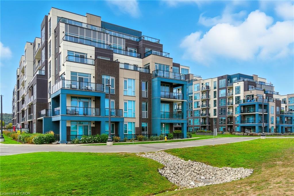 803-16 Concord Place, Grimsby, ON - Outdoor With Balcony With Facade