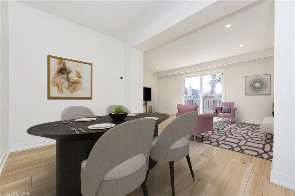 8-20 Anna Capri Drive, Hamilton, ON - Indoor Photo Showing Dining Room