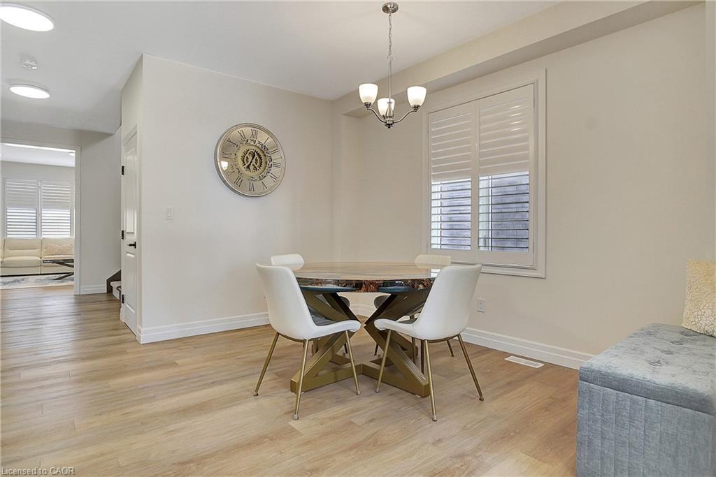 909 Dunnigan Court, Kitchener, ON - Indoor Photo Showing Dining Room