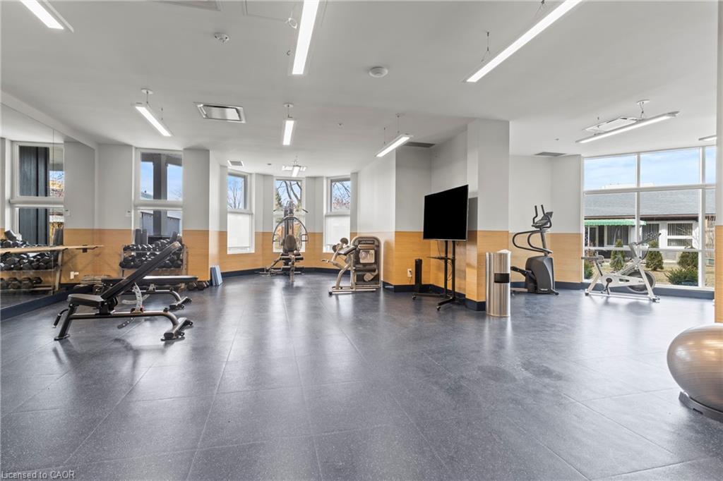 12 Nolan Trail, Hamilton, ON - Indoor Photo Showing Gym Room