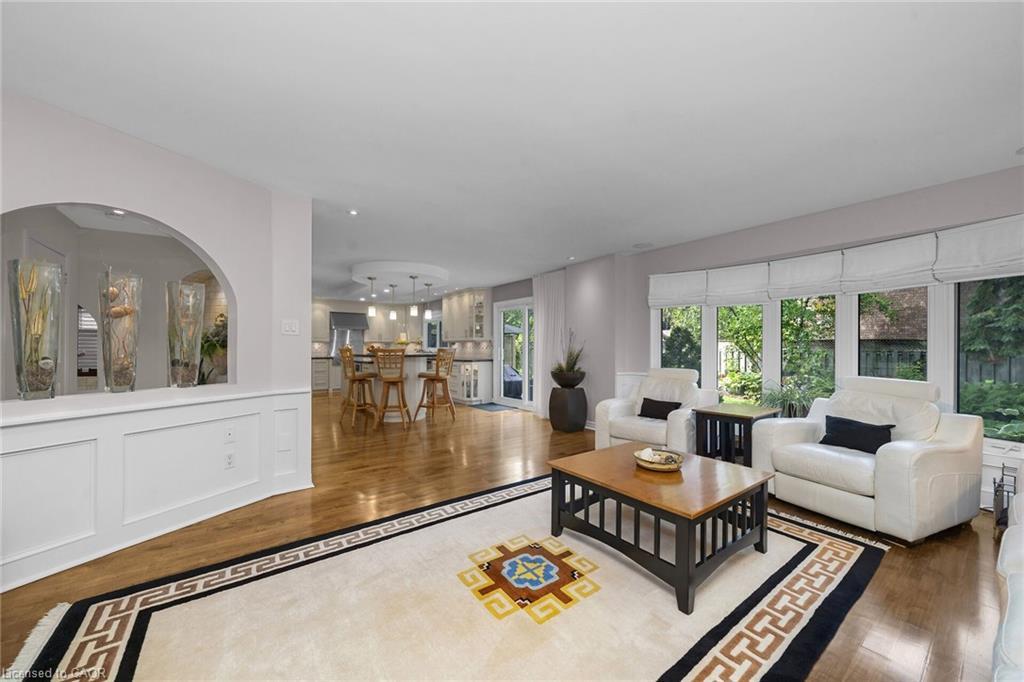 1574 Heritage Way, Oakville, ON - Indoor Photo Showing Living Room