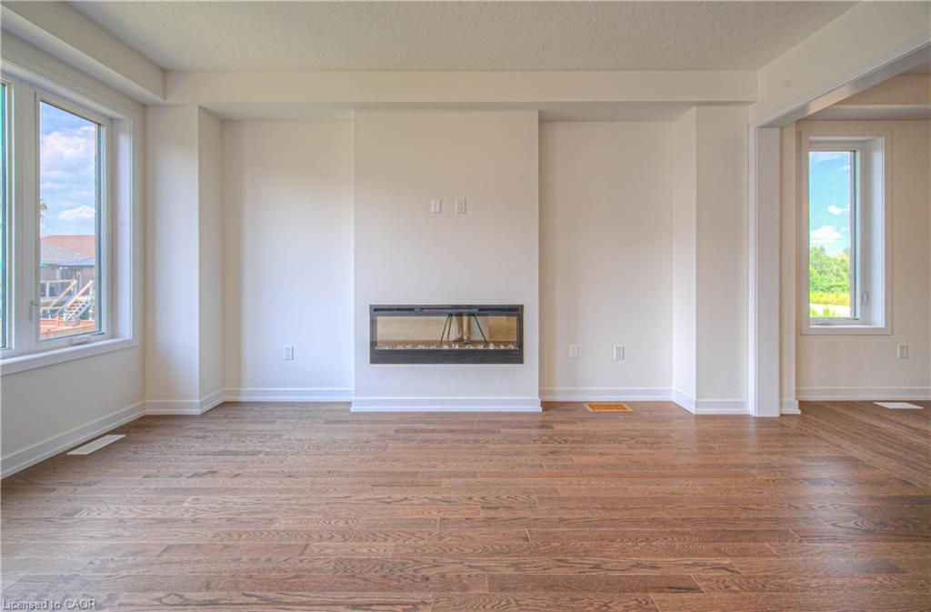 100 Moss Drive Drive, Cambridge, ON - Indoor Photo Showing Other Room With Fireplace