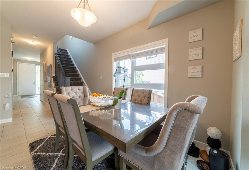 933 Robert Ferrie Drive, Kitchener, ON - Indoor Photo Showing Dining Room