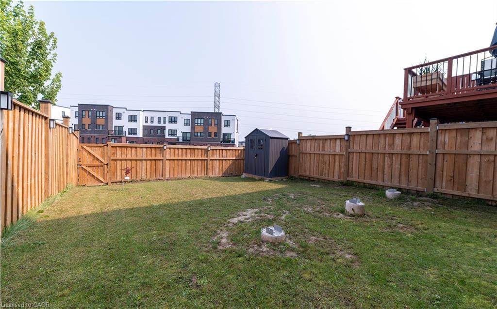 933 Robert Ferrie Drive, Kitchener, ON - Outdoor With Deck Patio Veranda