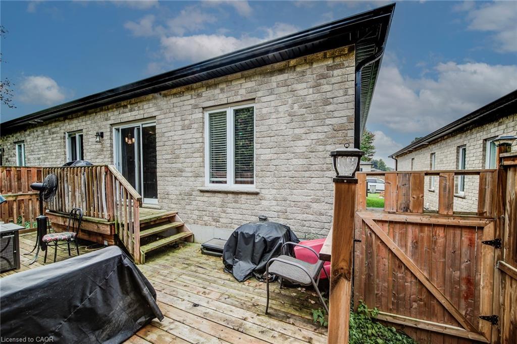 8-575 Albert Avenue N, Listowel, ON - Outdoor With Deck Patio Veranda With Exterior