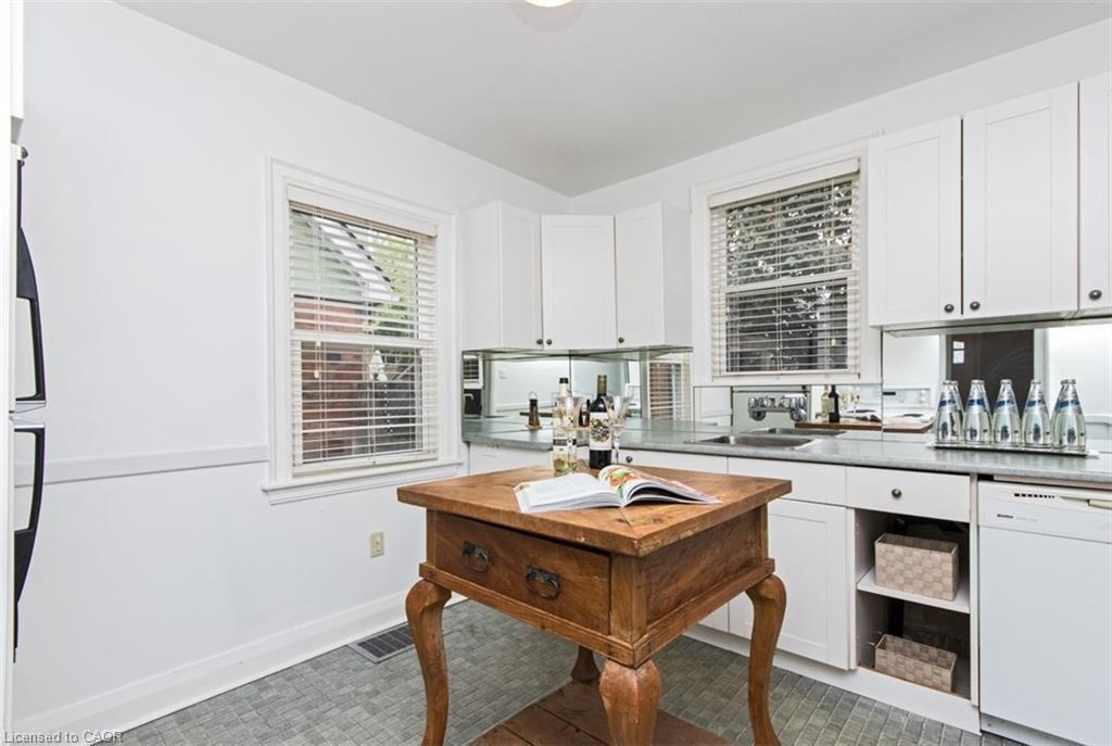 19 Gilmour Place, Hamilton, ON - Indoor Photo Showing Kitchen With Double Sink