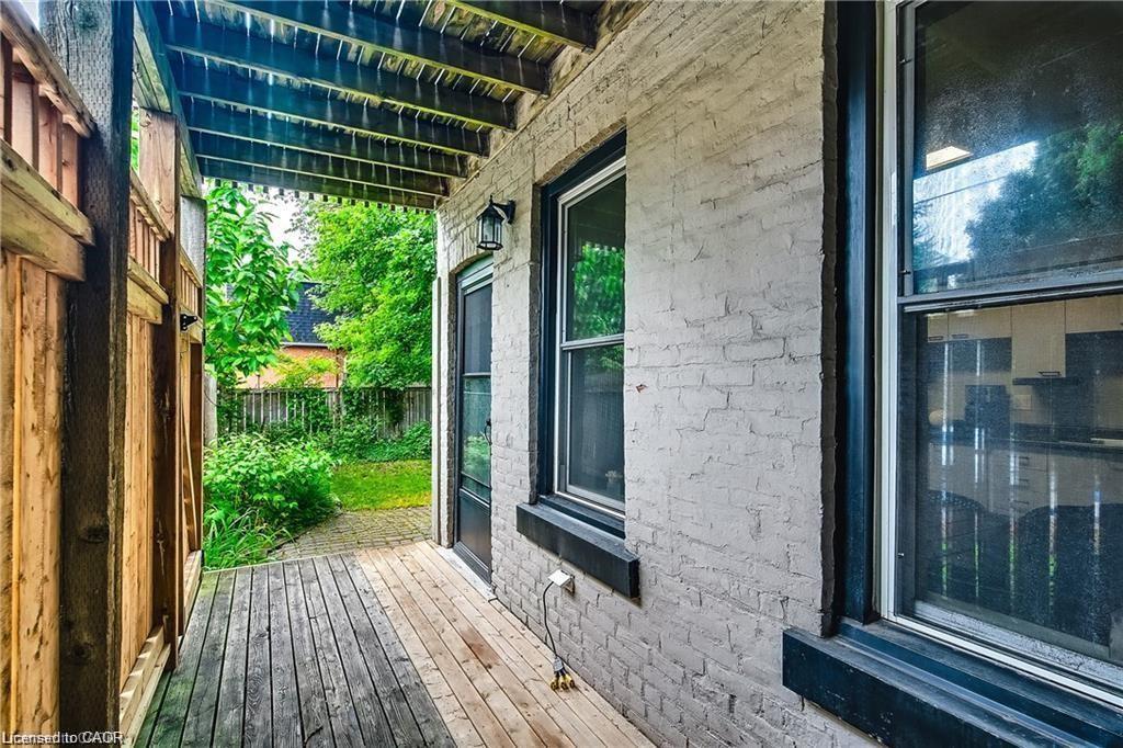 118 Queen Street S, Hamilton, ON - Outdoor With Deck Patio Veranda With Exterior