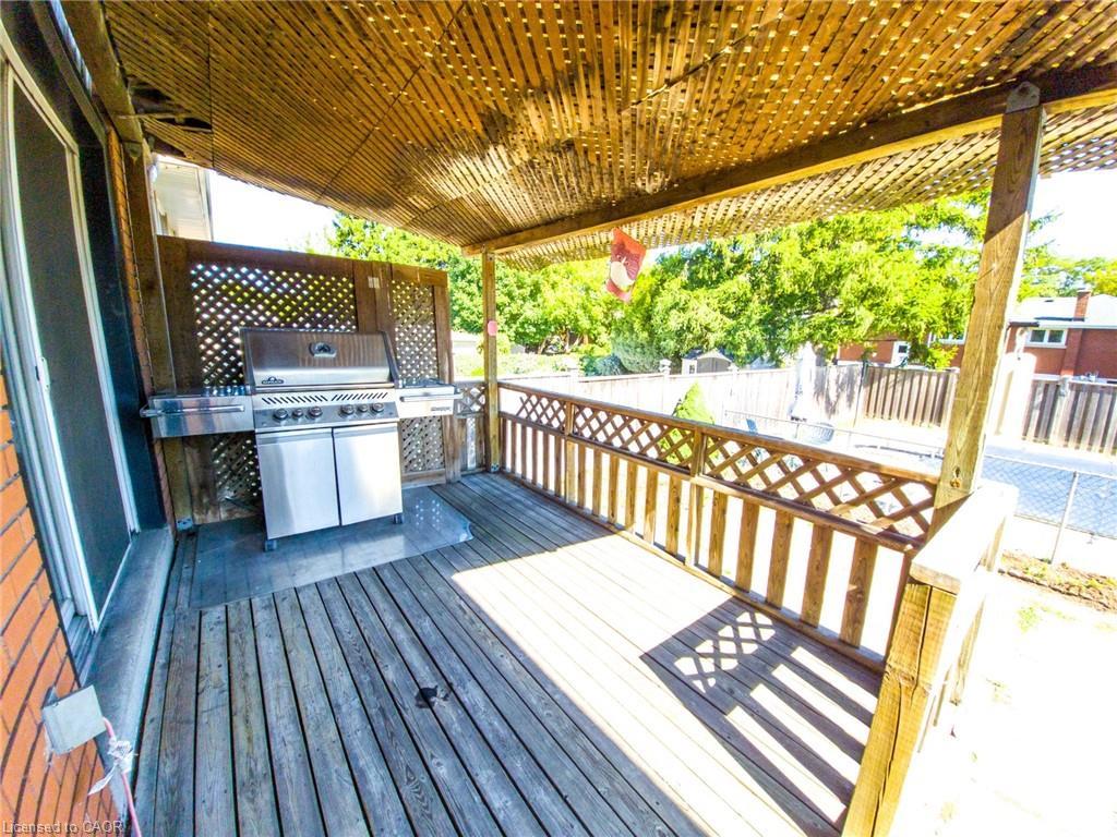 164 Laurier Avenue, Hamilton, ON - Outdoor With Deck Patio Veranda With Exterior