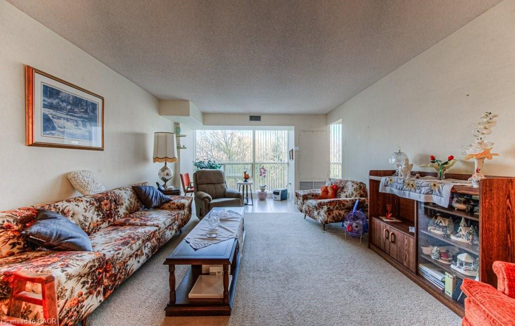 207-55 Blue Springs Drive, Waterloo, ON - Indoor Photo Showing Living Room