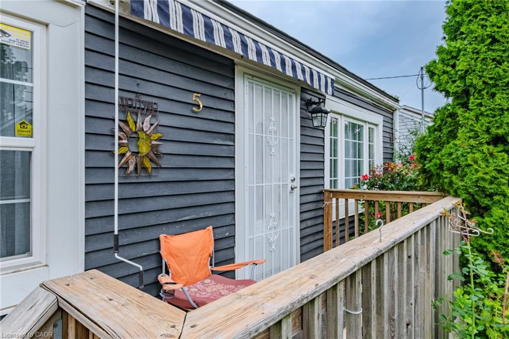 5 Dalhousie Avenue, Hamilton, ON - Outdoor With Deck Patio Veranda With Exterior