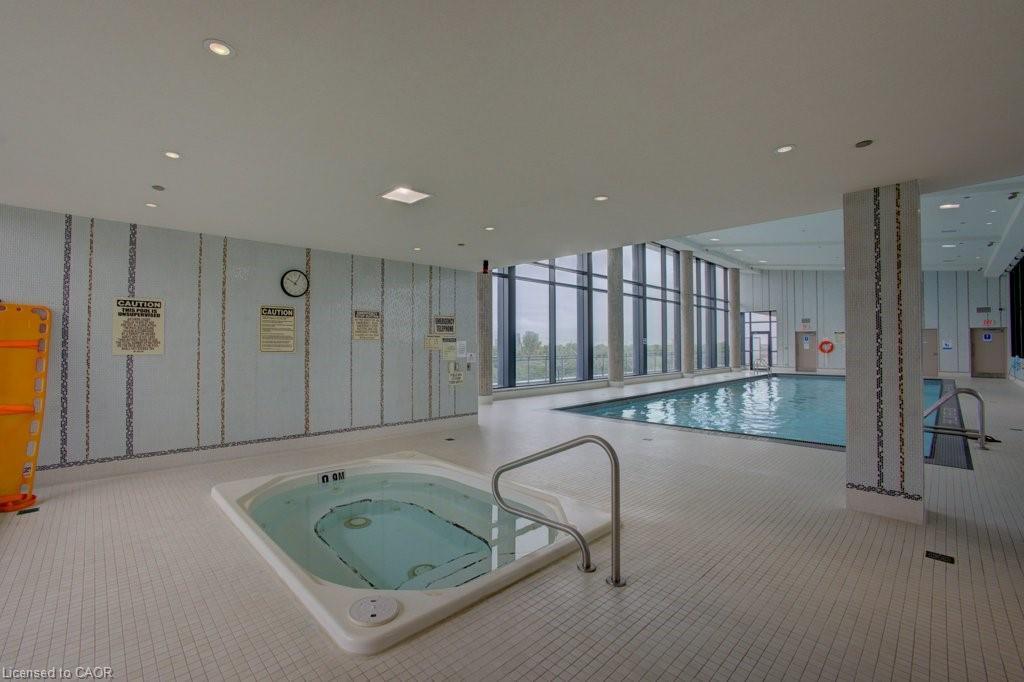 1601-75 Eglinton Avenue W, Mississauga, ON - Indoor Photo Showing Other Room With In Ground Pool
